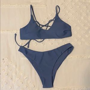 Light blue bikini set